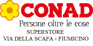 CONAD SUPERSTORE - VIA DELLA SCAFA - FIUMICINO